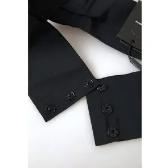 Dolce & Gabbana Black Crystal Brass Wide Waist Runway Belt main image 4